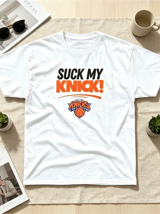 wendelra Other - Suck My Knick! Graphic Tee - White